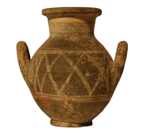 Bichrome Red Amphora, Archaic II Cypriot jar