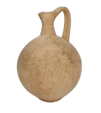 "Plain White Oinochoe", Archaic II Cypriot jug