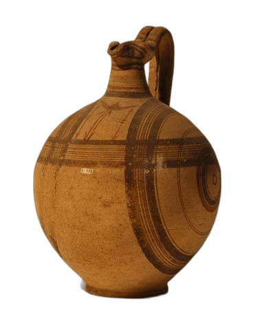 Bichrome Oinochoe, Archaic II Cypriot jug