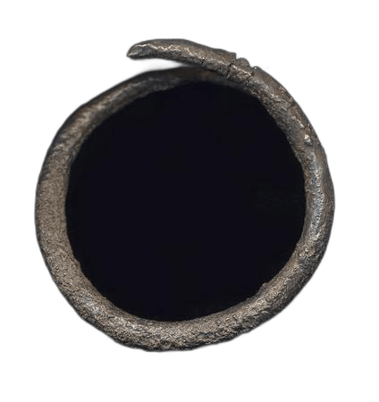 Spiral Silver Pennanular Bracelet, Archaic II Cypriot jewelry