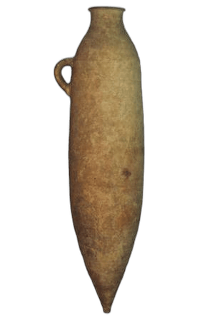 Pointed Base Amphora, Archaic II Cypriot jar
