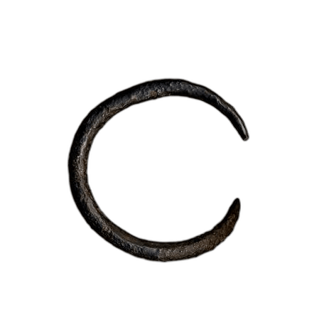 Silver Spiral Bracelet, Archaic II Cypriot jewelry