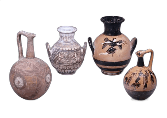 Bichrome Red Ware Jug, Archaic II Cypriot
