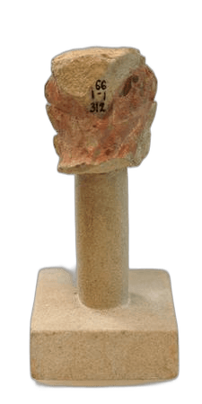 Limestone Woman Statuette, Classical Cypriot