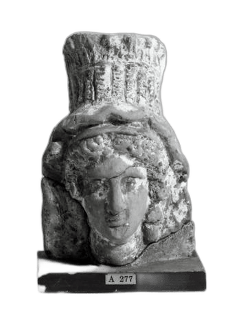 Terracotta Goddess Figure, Classical Cypriot statue