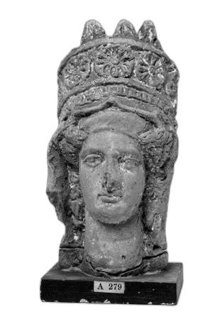Artemis Terracotta Figure, Classical Cypriot statue