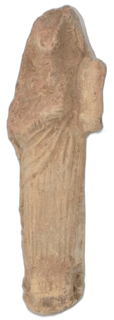 Terracotta Lyre Musician Figurine, Classical Cypriot statue