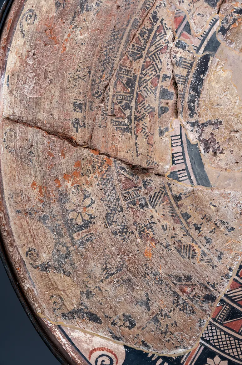 Large Archaic Plate, Archaic I Cypriot dish