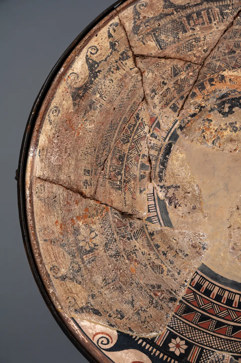 Large Archaic Plate, Archaic I Cypriot dish