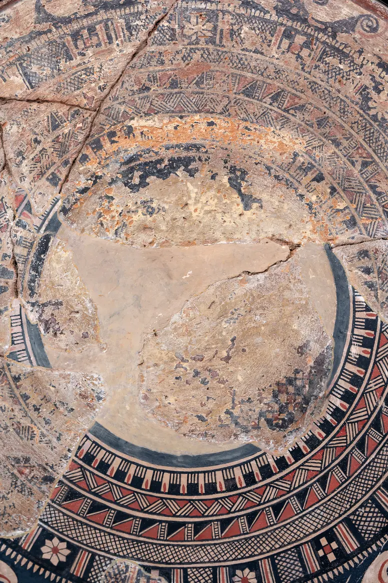 Large Archaic Plate, Archaic I Cypriot dish