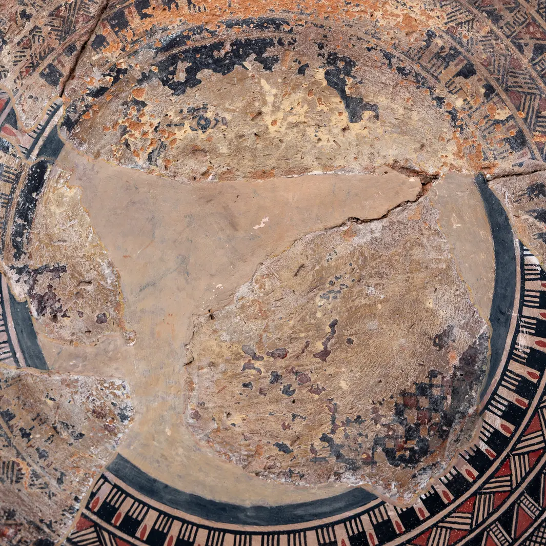 Large Archaic Plate, Archaic I Cypriot dish