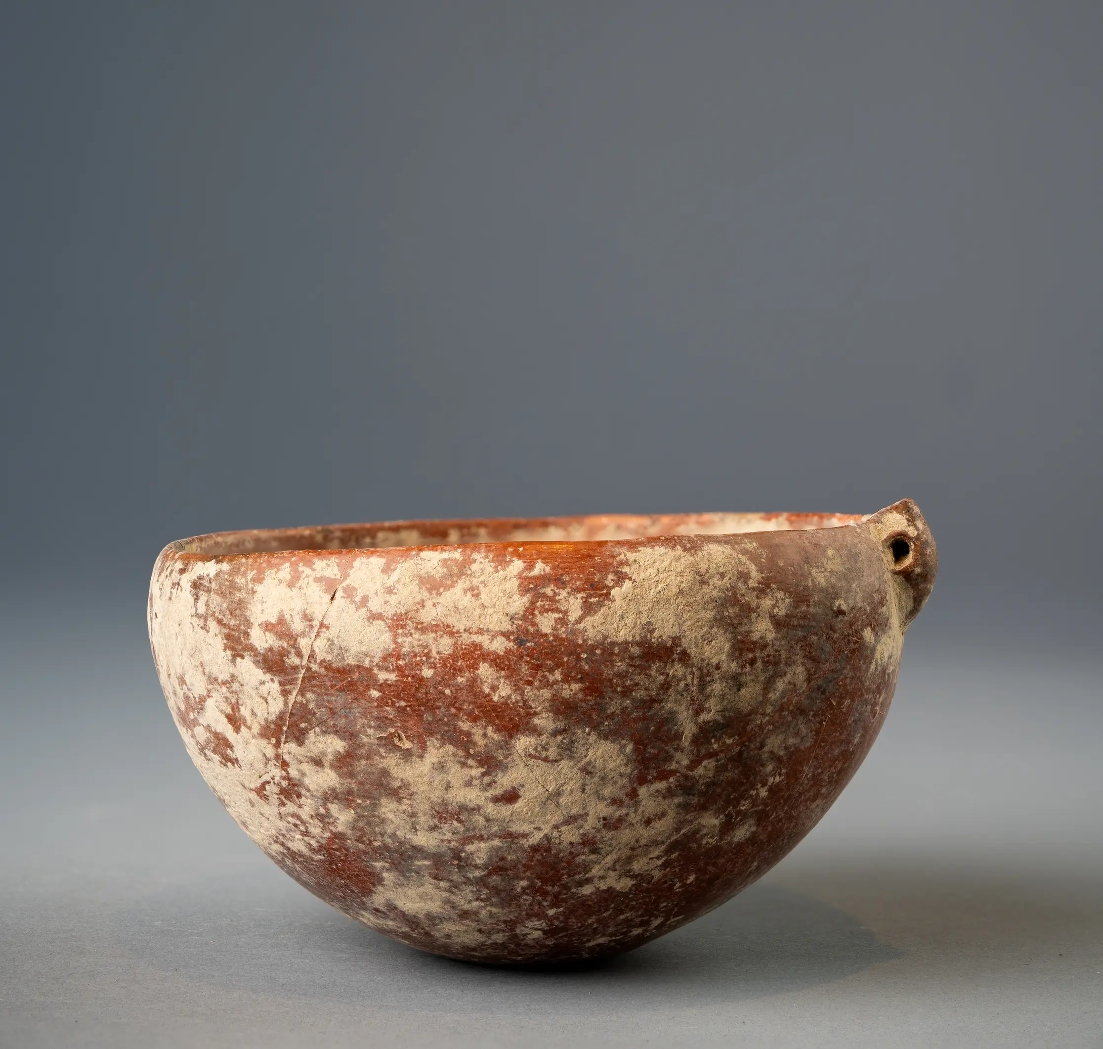Red Polished Ware Bowl, Early Bronze Age II Cypriot pottery