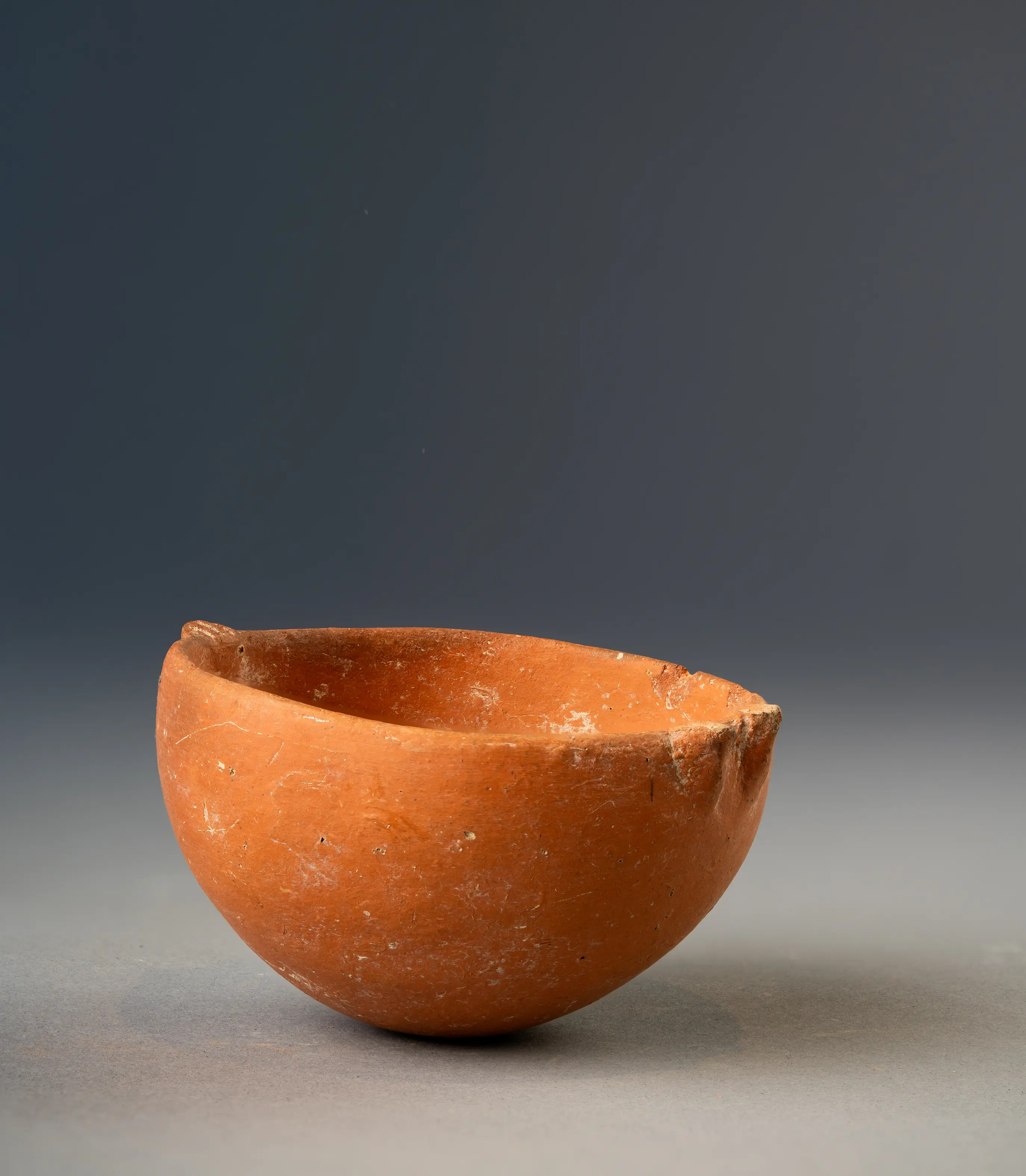 Red Polished Ware Bowl, Early Bronze Age II Cypriot pottery