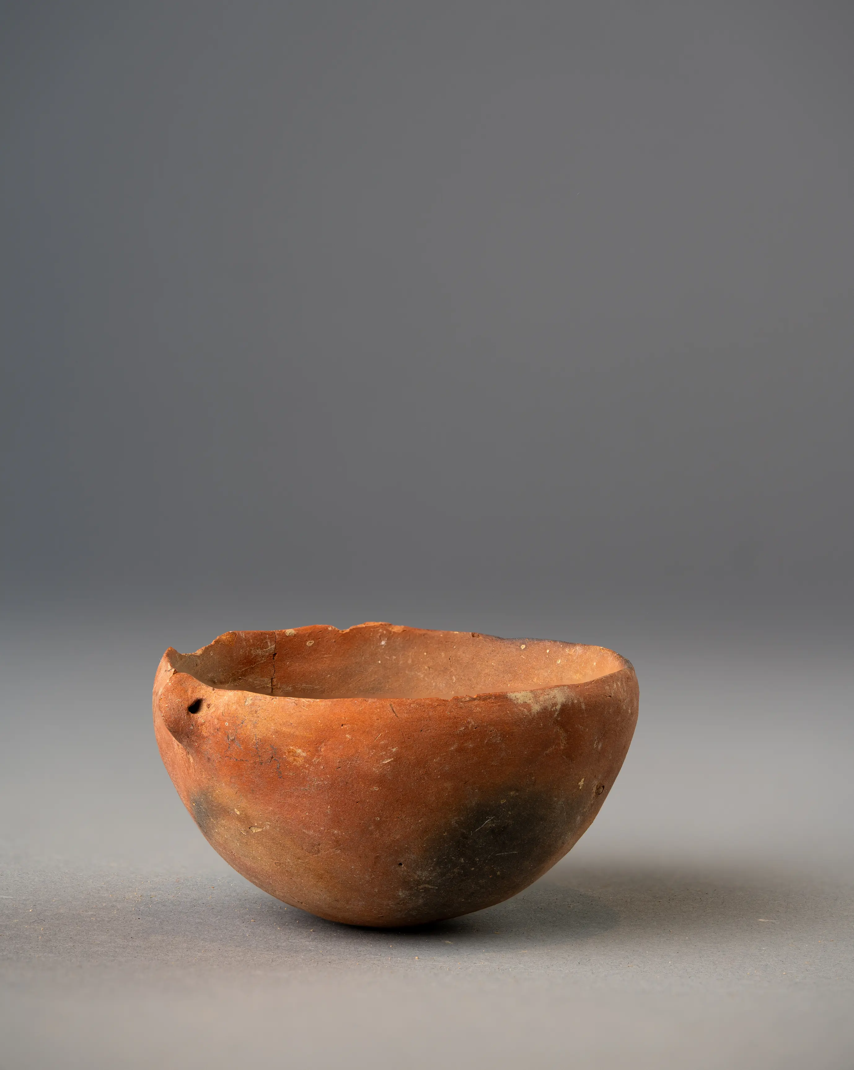 Red Polished Ware Bowl, Early Bronze Age II Cypriot pottery