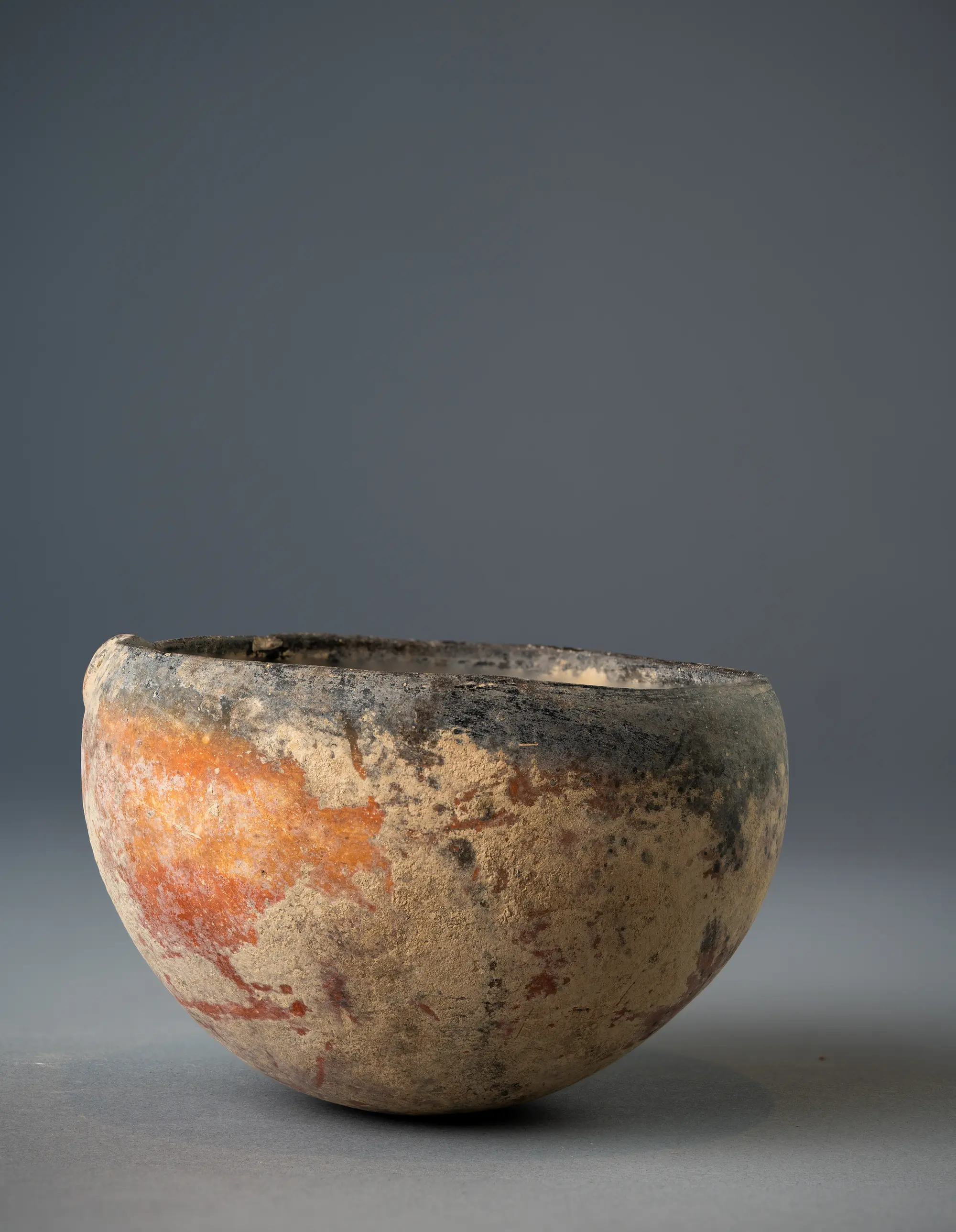 Red Polished Ware Bowl, Early Bronze Age II Cypriot pottery