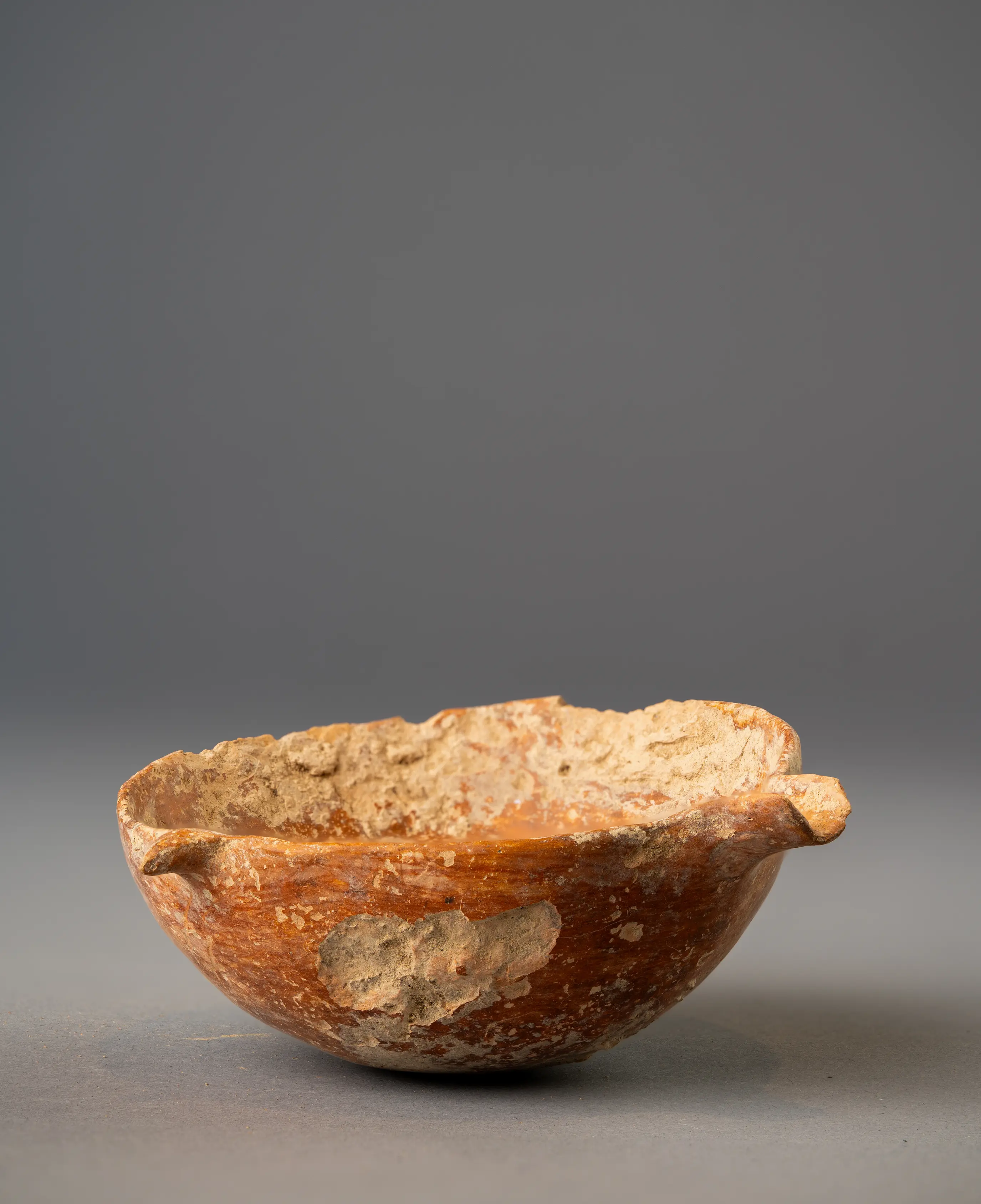 Red Polished Ware Bowl, Early Bronze Age II Cypriot pottery