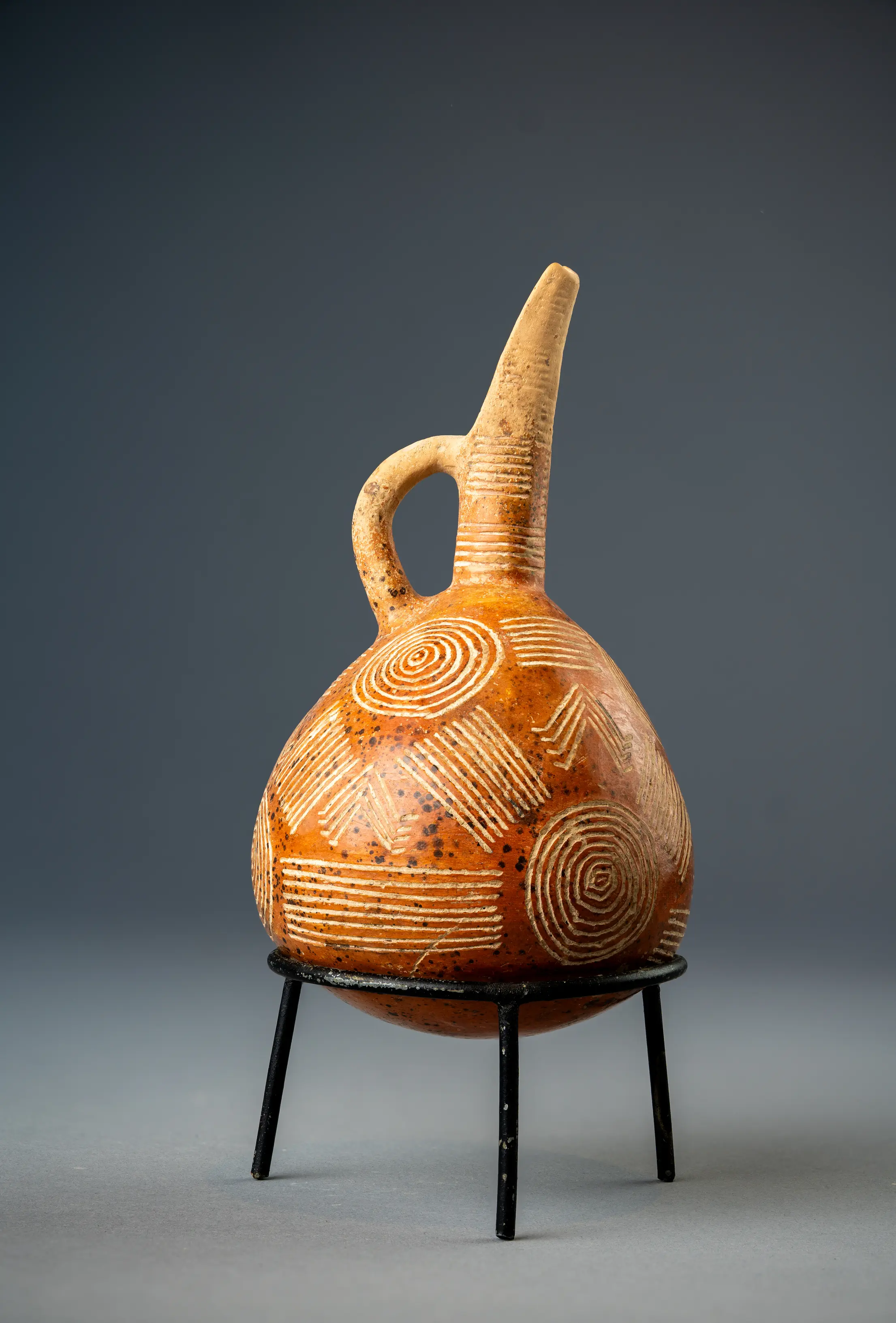 Red Polished Ware Jug, Early Bronze Age II Cypriot pottery