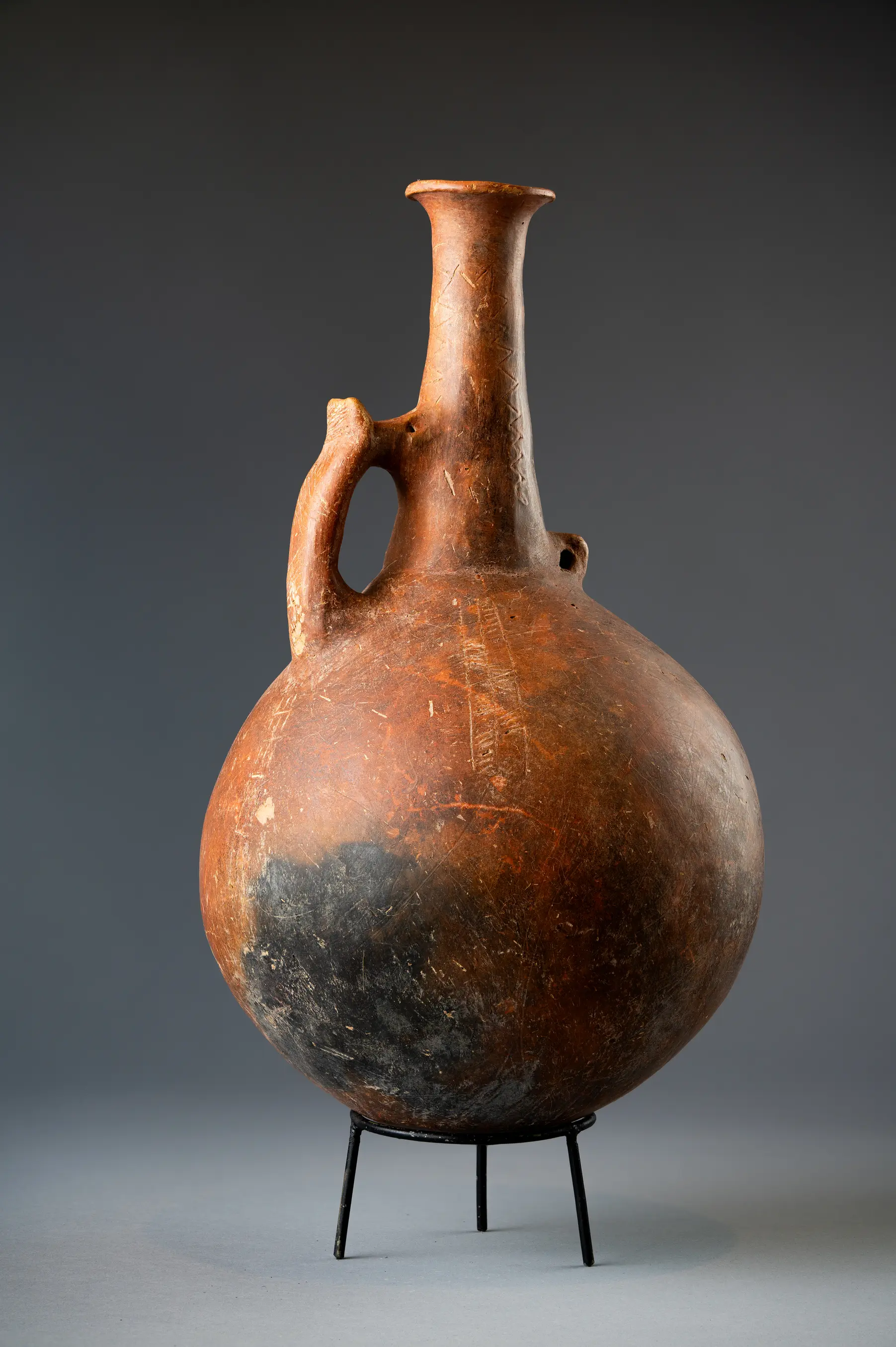 Red Polished Ware Jug, Early Bronze Age II Cypriot pottery