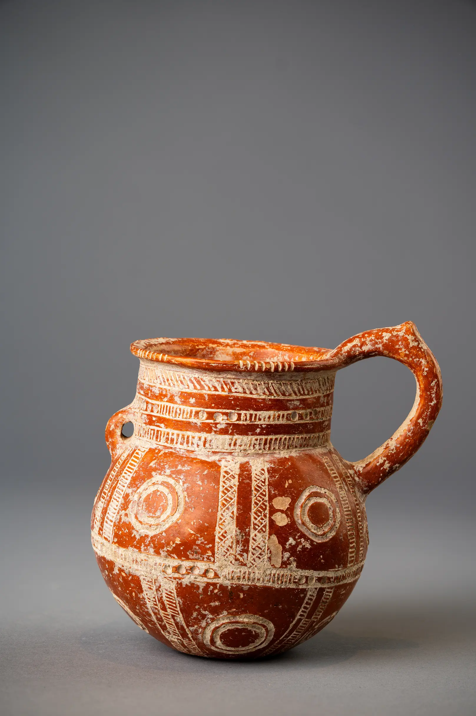 Red Polished Ware Jug, Early Bronze Age II Cypriot pottery