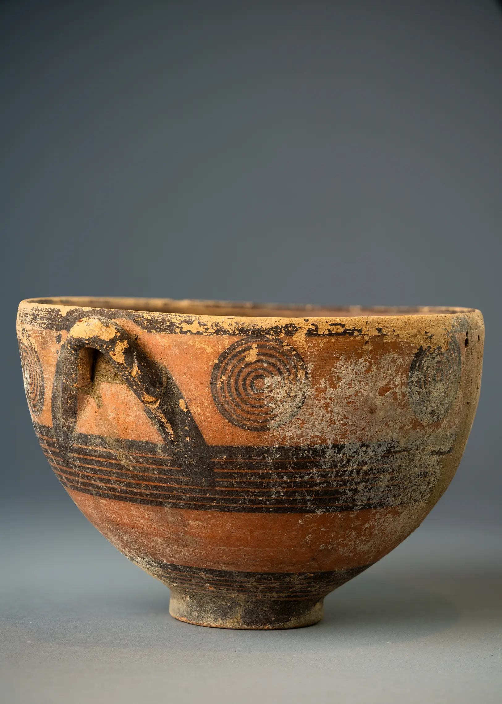 Black on Red Bowl, Geometric Cypriot
