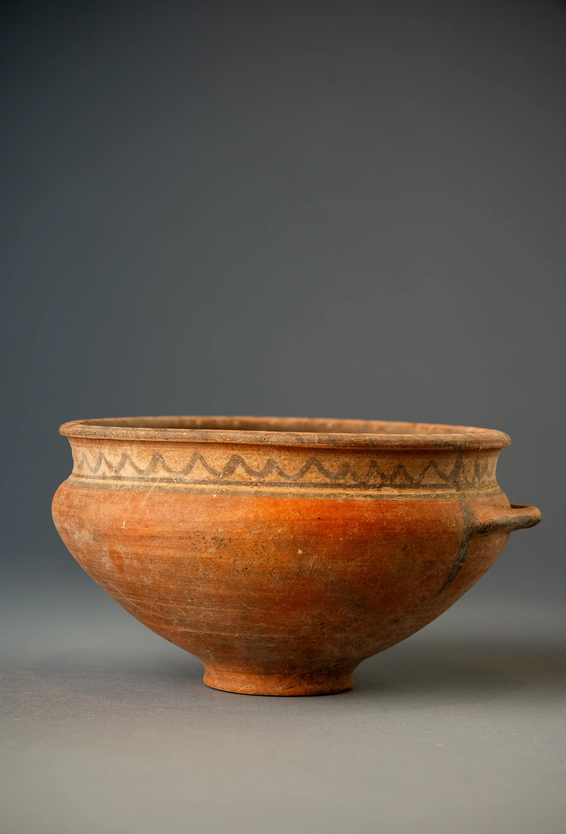 Black on Red Bowl, Geometric Cypriot