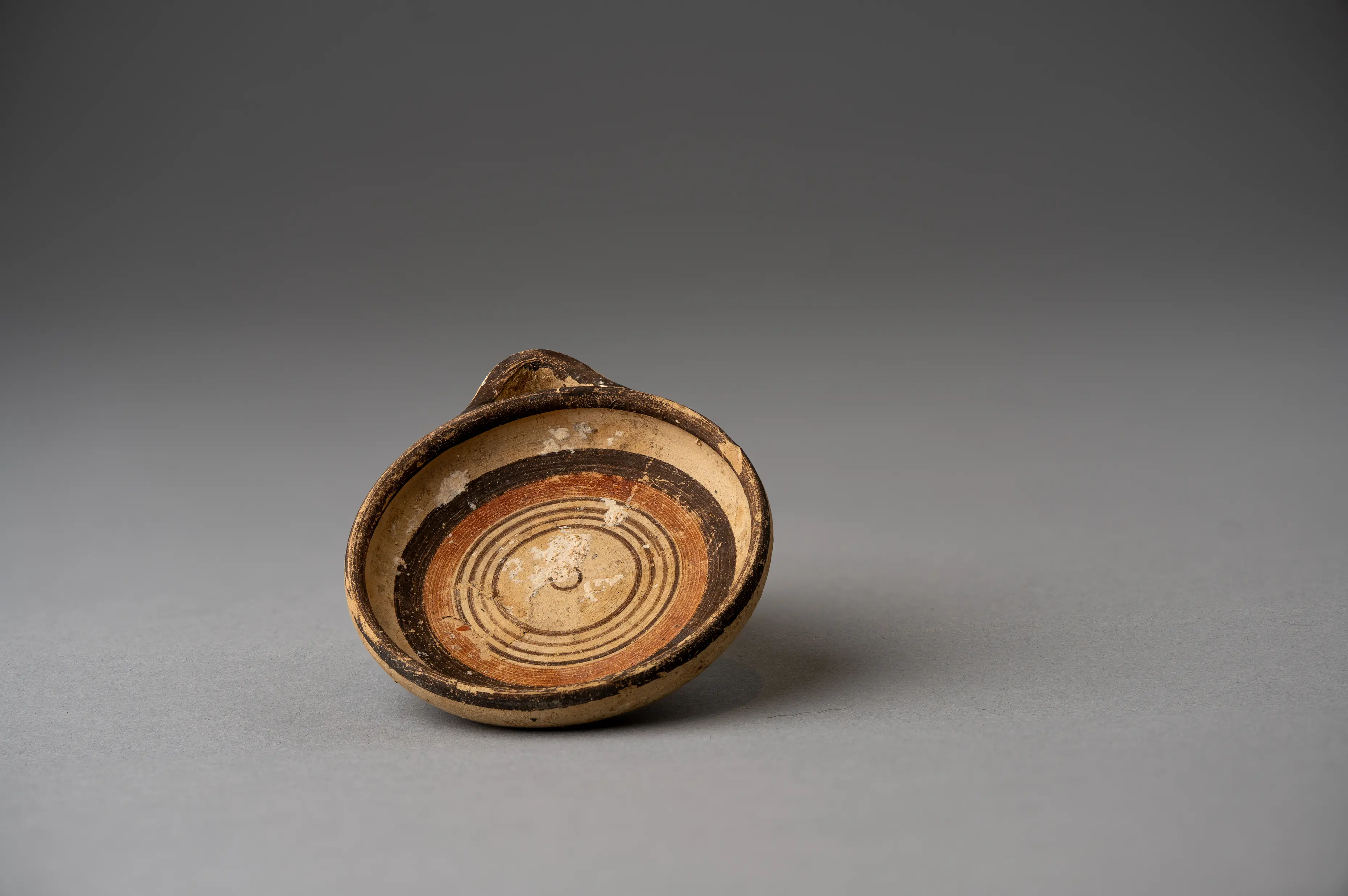 Small Bichrome Dish, Geometric Cypriot pottery