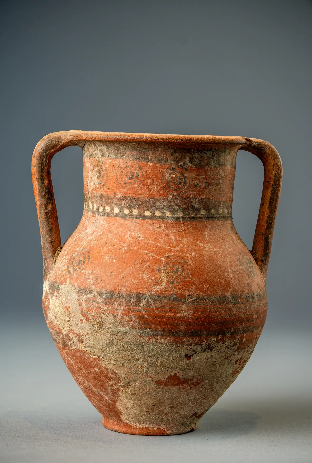 Bichrome on Red Jar, Geometric Cypriot