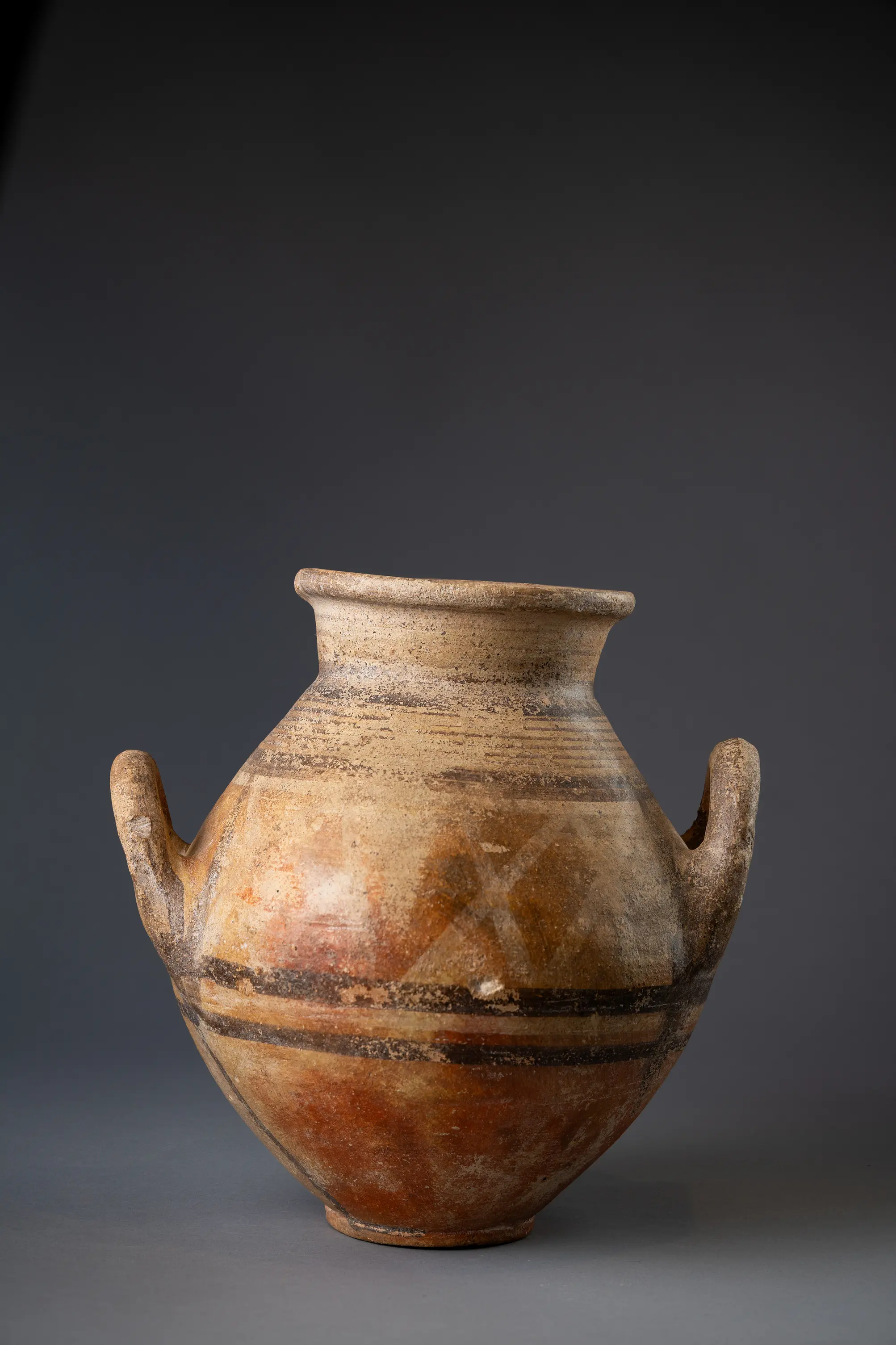 Bichrome on Red Jar, Geometric Cypriot