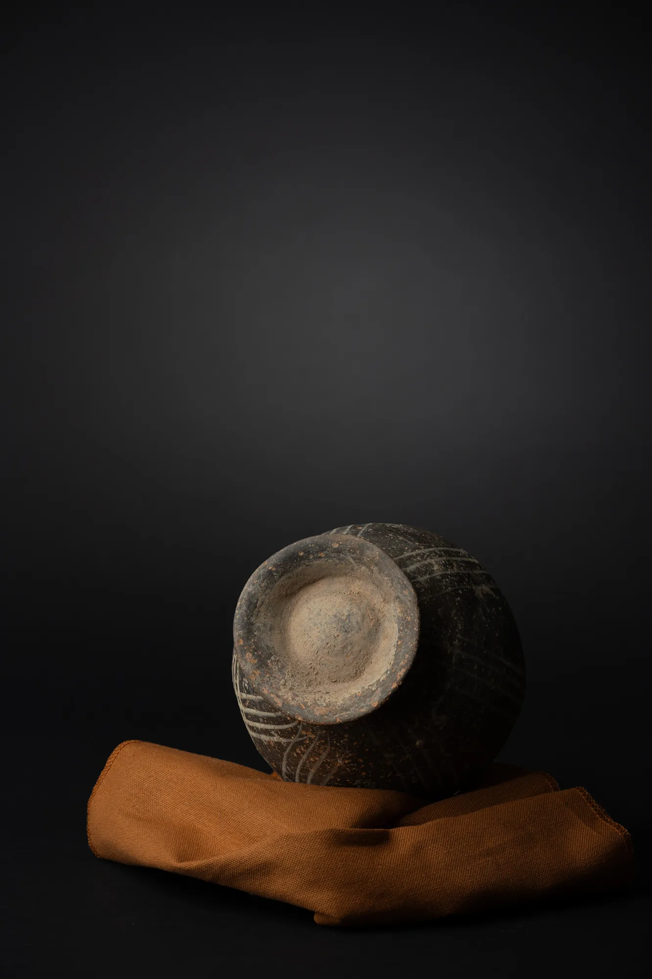 Base Ring II Jug with White-Painted Lattice Bands, Late Bronze Age II Cypriot