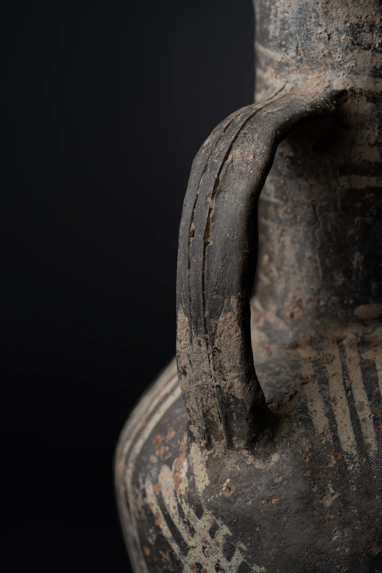 Base Ring II Jug with White-Painted Lattice Bands, Late Bronze Age II Cypriot