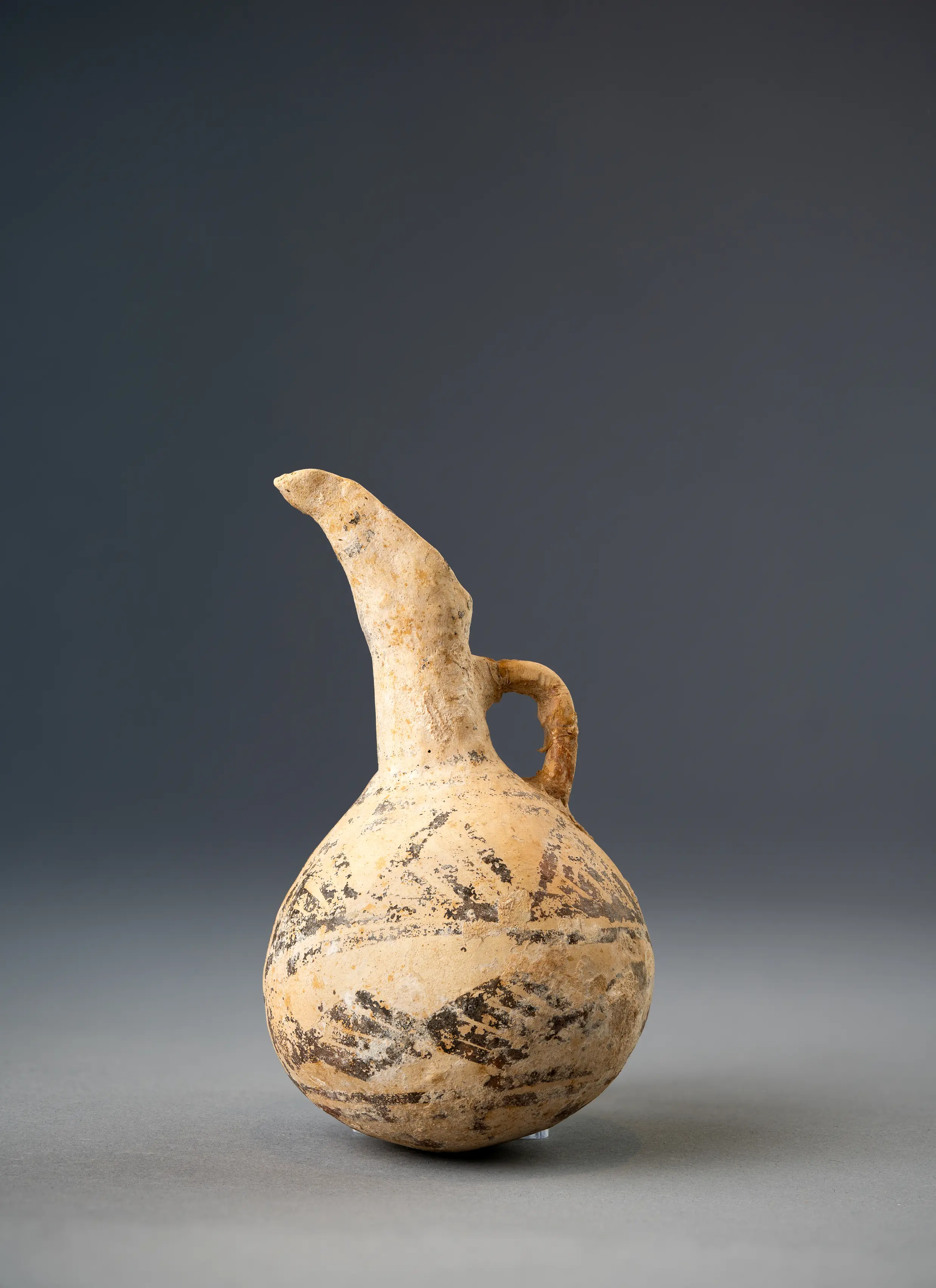 White Painted Ware Jug, Middle Bronze Age II Cypriot pottery