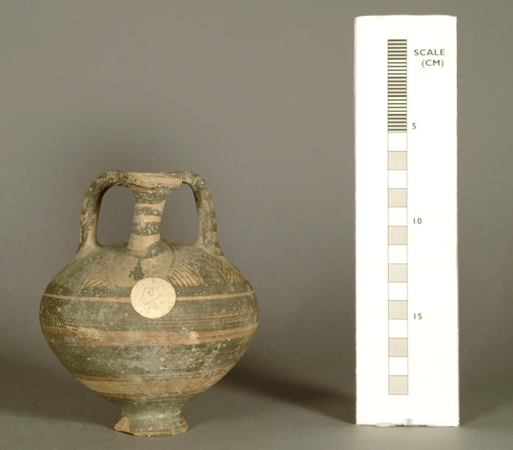 stirrup jar, Late Bronze Age III Cypriot