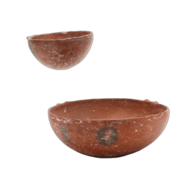 Circa 2000 B. C., Early Bronze Age III Cypriot bowl