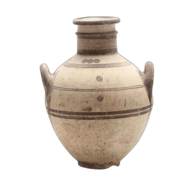 Cypro-Archaic Bichrome Amphora, Archaic II Cypriot