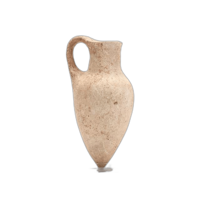 Cypriot Late Bronze Age White Shaved Ware Jug, Late Bronze Age I Cypriot