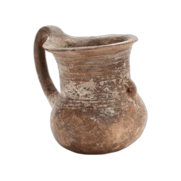 Cypriot Late Bronze Age Wide Mouth Vessel, Late Bronze Age III Cypriot jug