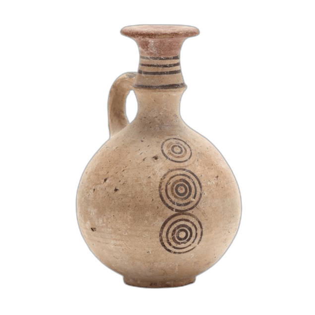 Cypro-Geometric Bichrome Jug, Geometric III Cypriot