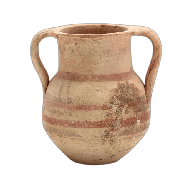 Cypro-Archaic Bichrome Jug, Archaic II Cypriot