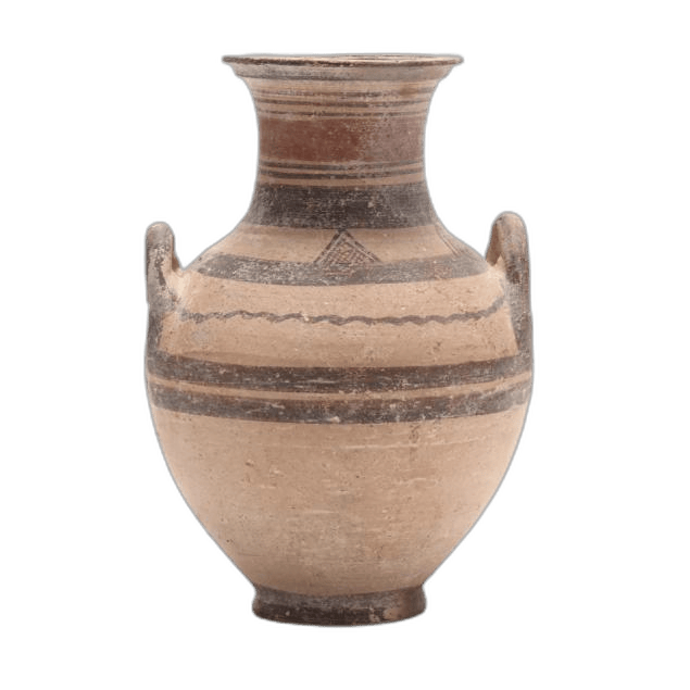 Cypro-Geometric Footed Amphora, Late Bronze Age III Cypriot jar