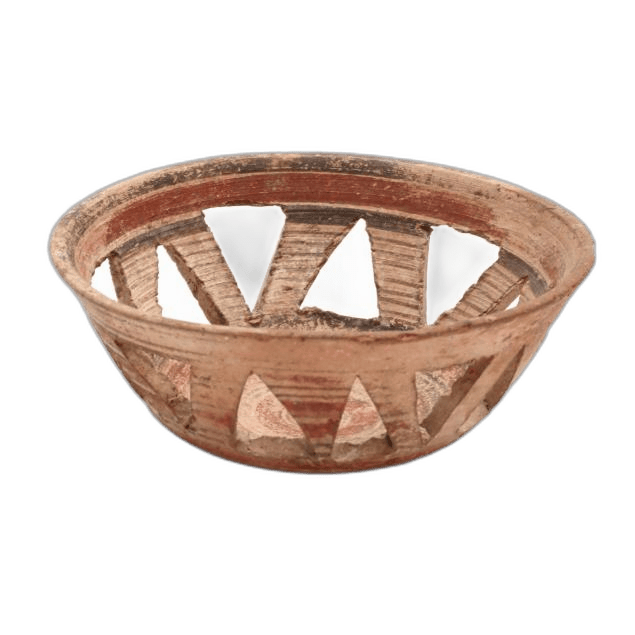 Cypro-Archaic Fenestrated Bowl, Archaic I Cypriot
