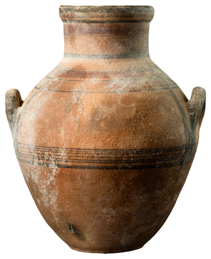 Bichrome IV Amphora with Shoulder Handles and Banded Decoration
