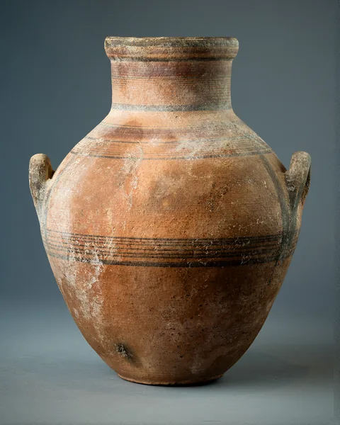 Bichrome IV Amphora with Shoulder Handles and Banded Decoration