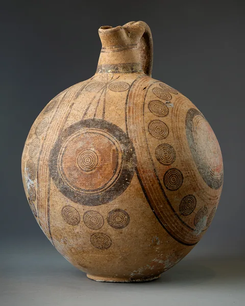 Bichrome IV Jug with Wreathed Circle Systems