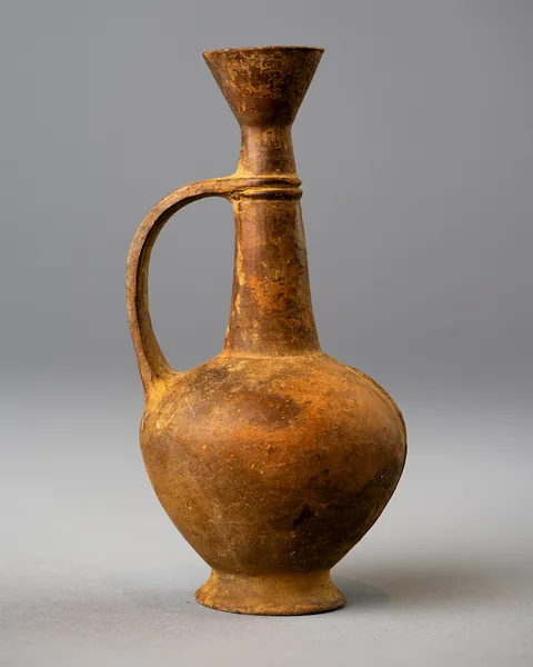 Base Ring Bilbil Juglet with Funnel Mouth and Neck Ridge