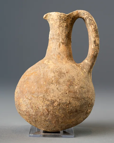 Small Red-Slipped Jug with Beaked Mouth