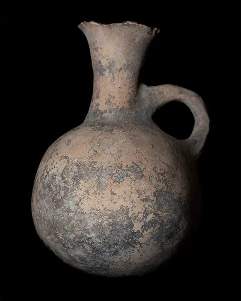 Jug with Flaring Neck, probably Black Slip Ware