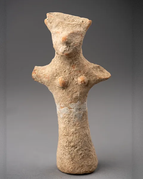 Terracotta Female Figure with Outstretched Arms