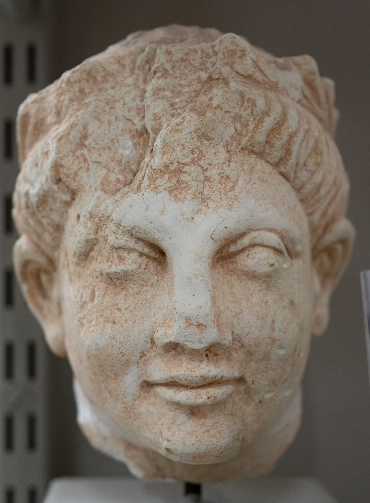 Marble Head, Hellenistic Cypriot statue