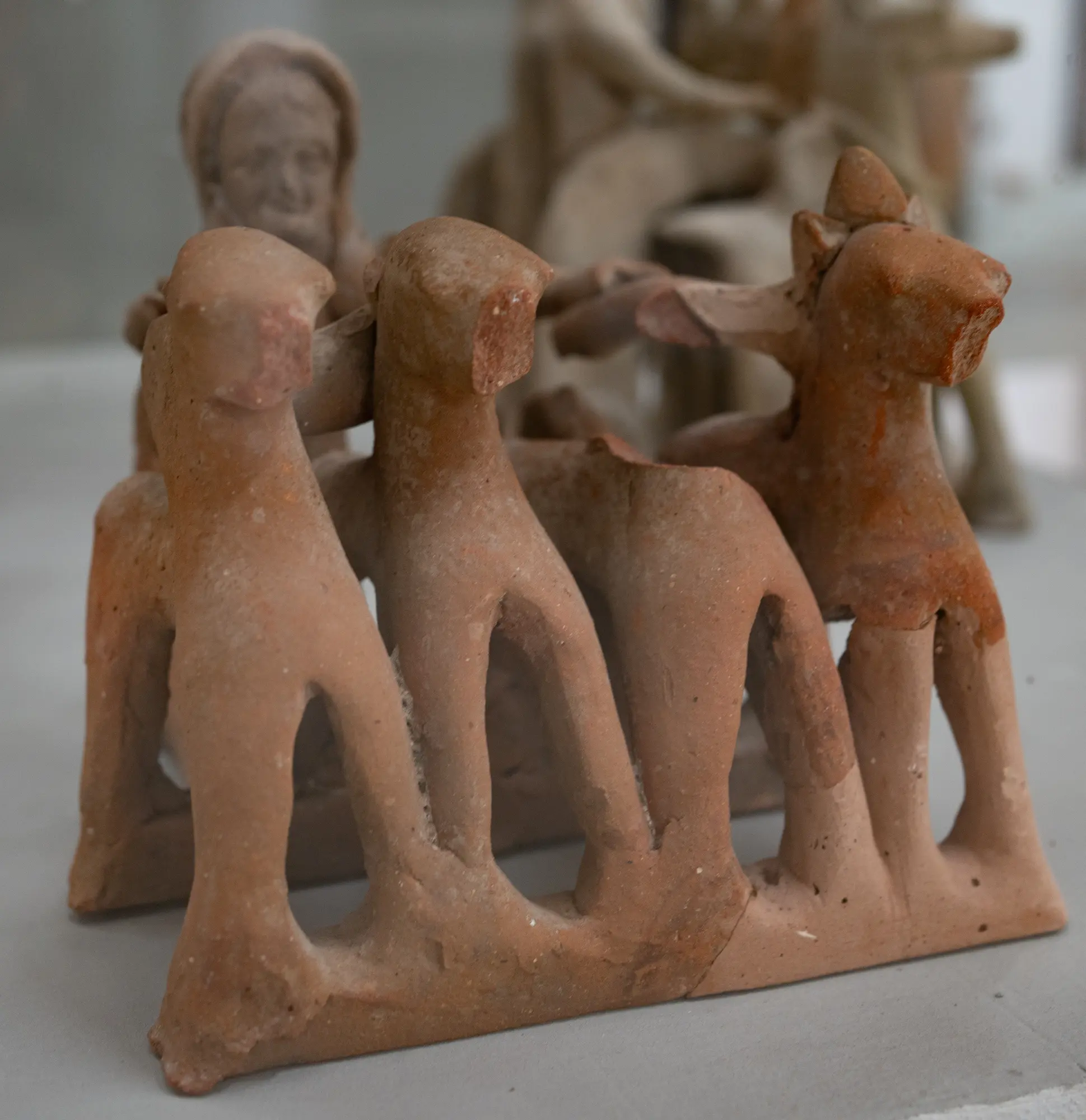 Chariot Group, Archaic I Cypriot statue