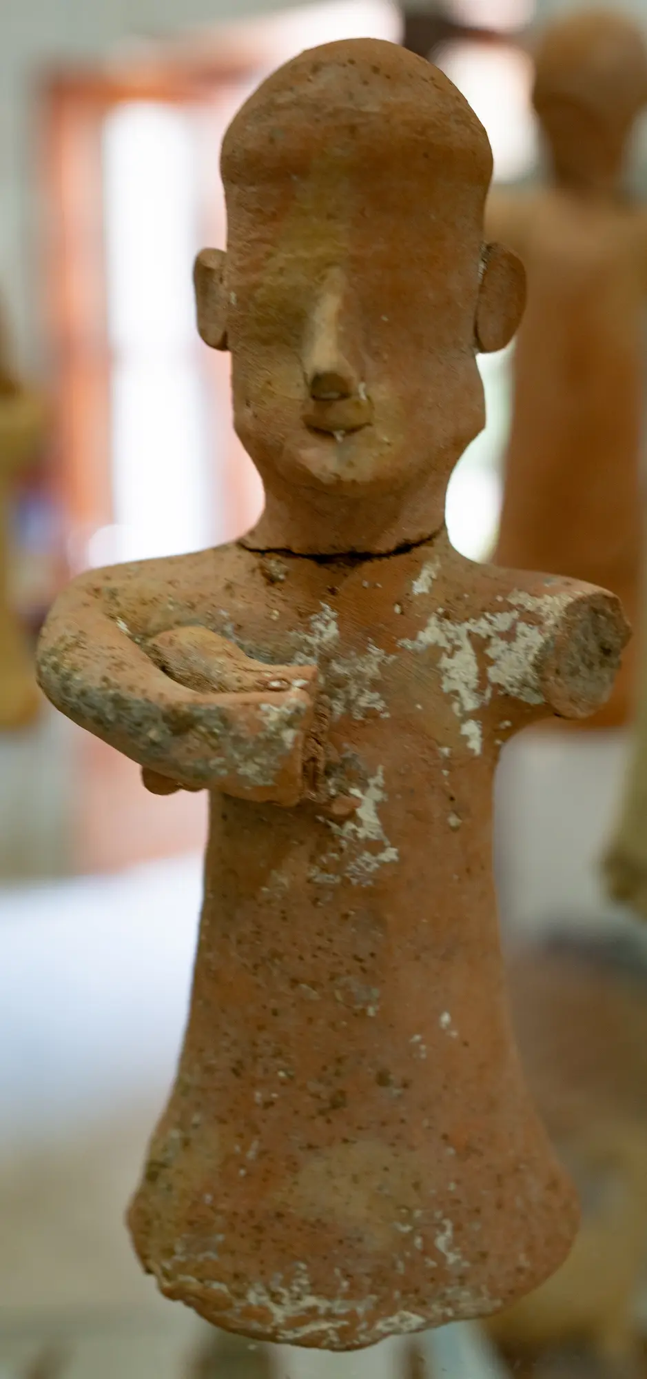 terracotta figurine, Geometric Cypriot statue
